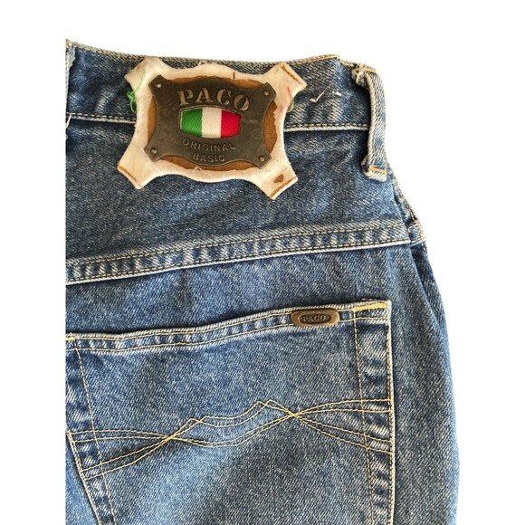 Vintage Paco Sport Jeans Mens 32x34 Classic Baggy Blue Denim 90s - Picture 7 of 14